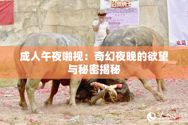 成人午夜啪视：奇幻夜晚的欲望与秘密揭秘