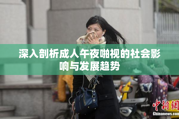 深入剖析成人午夜啪视的社会影响与发展趋势