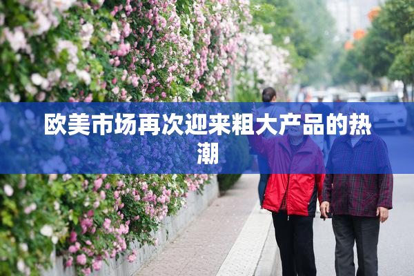 欧美市场再次迎来粗大产品的热潮