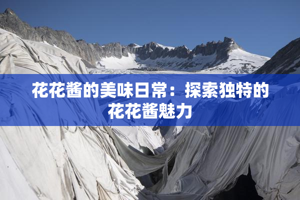 花花酱的美味日常：探索独特的花花酱魅力