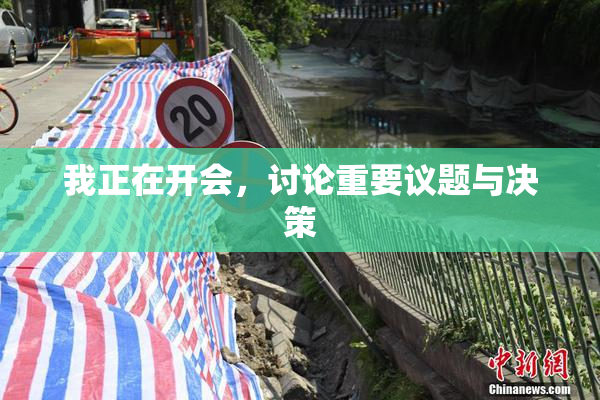 我正在开会，讨论重要议题与决策