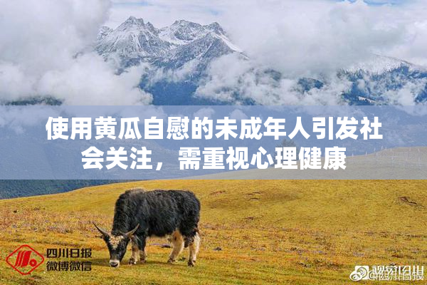 使用黄瓜自慰的未成年人引发社会关注，需重视心理健康