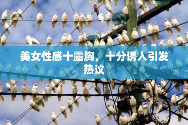美女性感十露胸，十分诱人引发热议