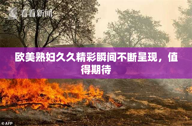 欧美熟妇久久精彩瞬间不断呈现，值得期待