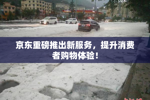 京东重磅推出新服务，提升消费者购物体验！