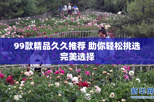 99款精品久久推荐 助你轻松挑选完美选择