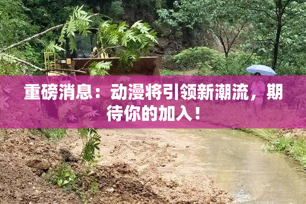重磅消息：动漫将引领新潮流，期待你的加入！