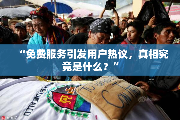 “免费服务引发用户热议，真相究竟是什么？”
