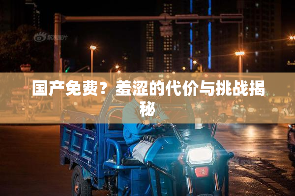 国产免费？羞涩的代价与挑战揭秘