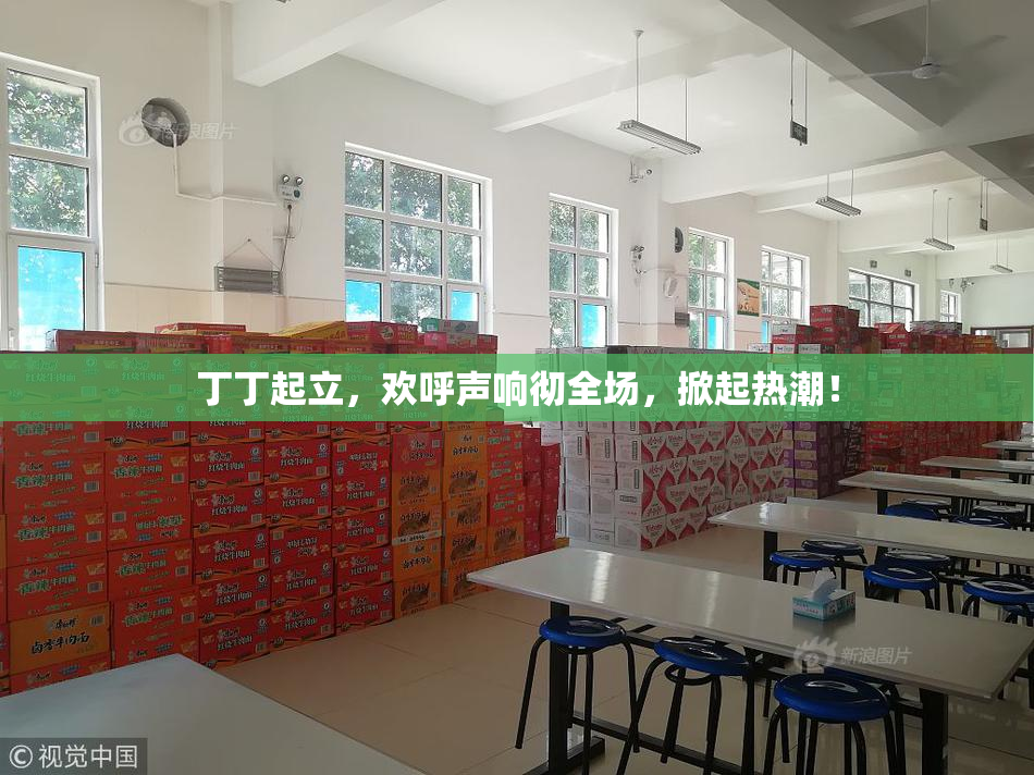 丁丁起立，欢呼声响彻全场，掀起热潮！