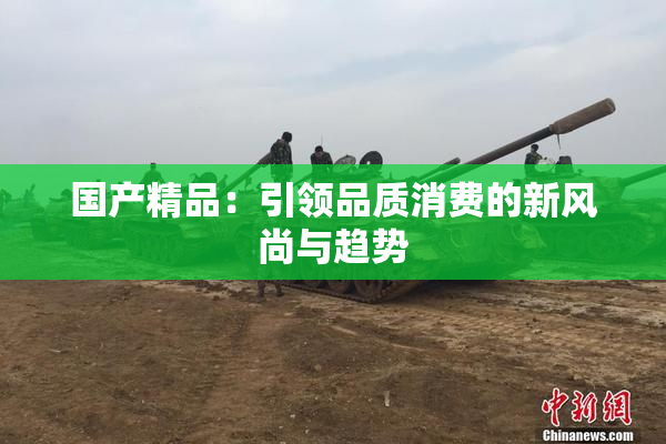 国产精品：引领品质消费的新风尚与趋势