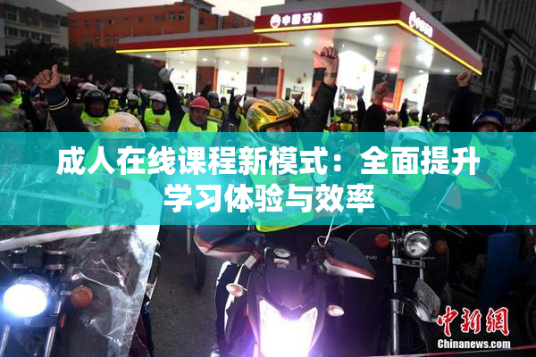 成人在线课程新模式：全面提升学习体验与效率
