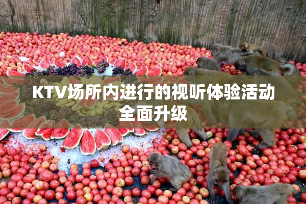 KTV场所内进行的视听体验活动全面升级