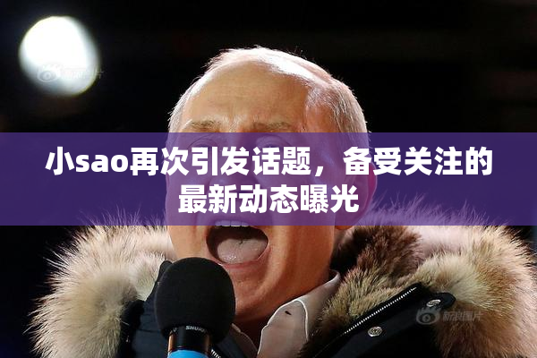 小sao再次引发话题，备受关注的最新动态曝光