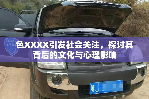 色XXXX引发社会关注，探讨其背后的文化与心理影响