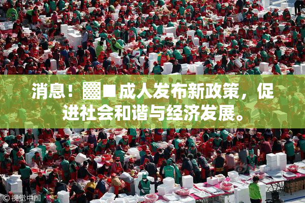 消息！▓■成人发布新政策，促进社会和谐与经济发展。