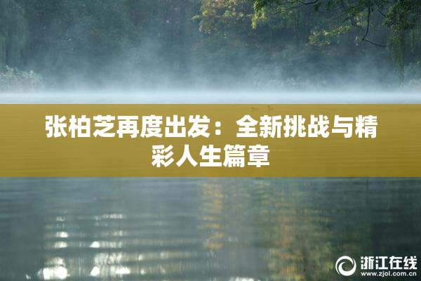 张柏芝再度出发：全新挑战与精彩人生篇章
