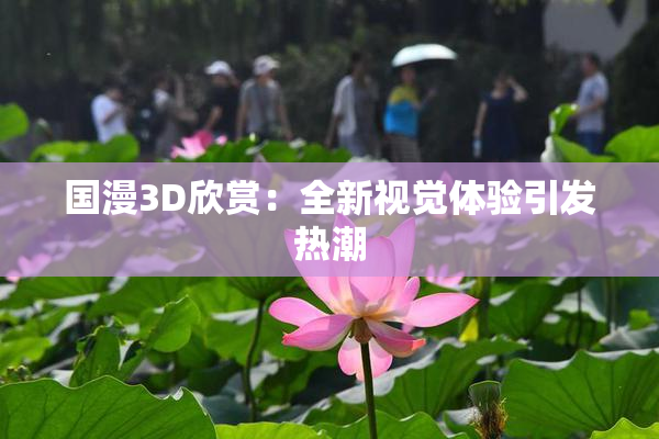 国漫3D欣赏：全新视觉体验引发热潮