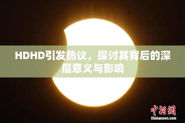 HDHD引发热议，探讨其背后的深层意义与影响
