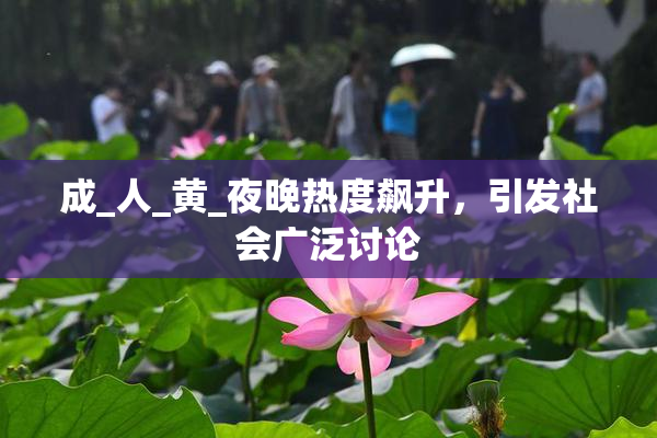 成_人_黄_夜晚热度飙升，引发社会广泛讨论