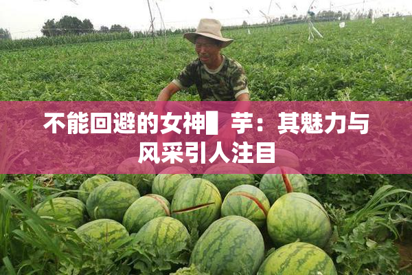 不能回避的女神▌芋：其魅力与风采引人注目