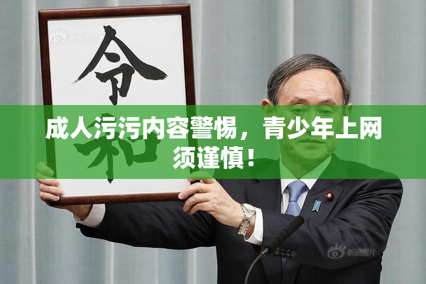 成人污污内容警惕，青少年上网须谨慎！