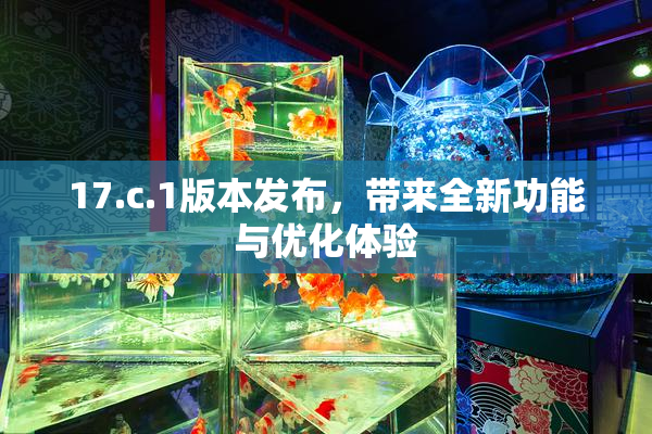 17.c.1版本发布，带来全新功能与优化体验