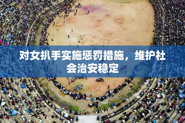对女扒手实施惩罚措施，维护社会治安稳定