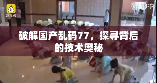 破解国产乱码77，探寻背后的技术奥秘