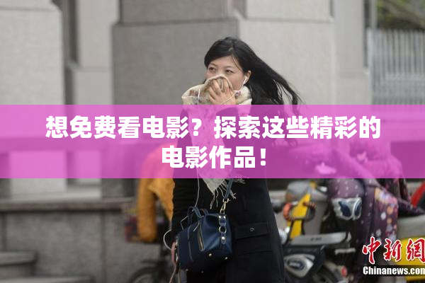 想免费看电影？探索这些精彩的电影作品！