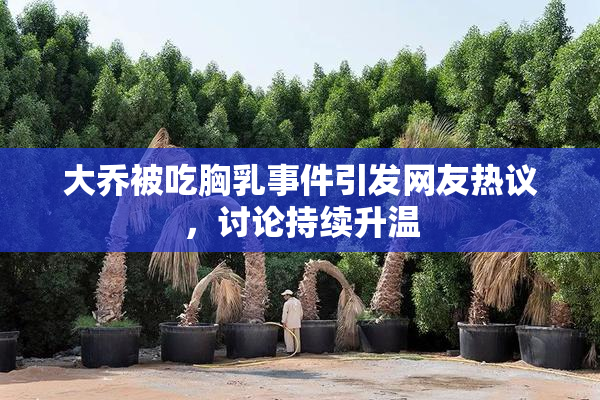 大乔被吃胸乳事件引发网友热议，讨论持续升温