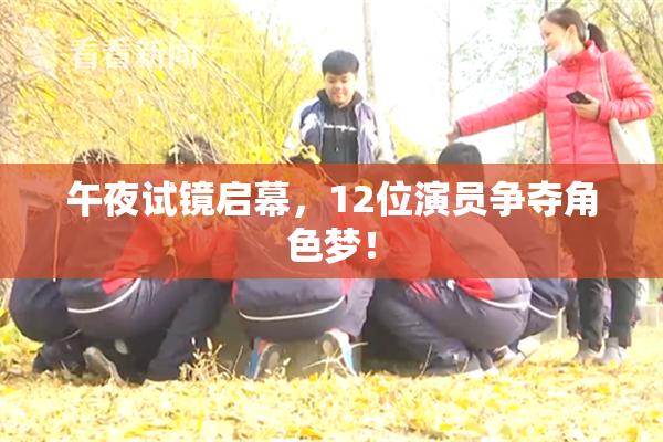 午夜试镜启幕，12位演员争夺角色梦！