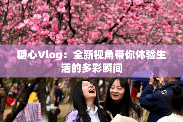 糖心Vlog：全新视角带你体验生活的多彩瞬间