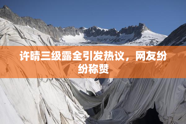 许晴三级露全引发热议，网友纷纷称赞