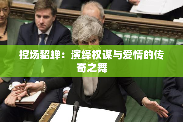 控场貂蝉：演绎权谋与爱情的传奇之舞