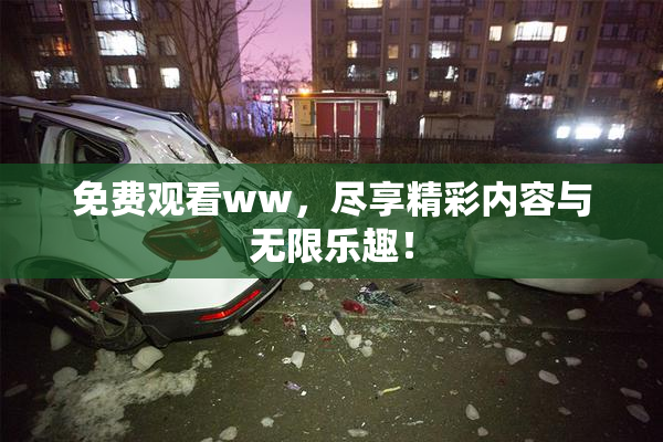 免费观看ww，尽享精彩内容与无限乐趣！
