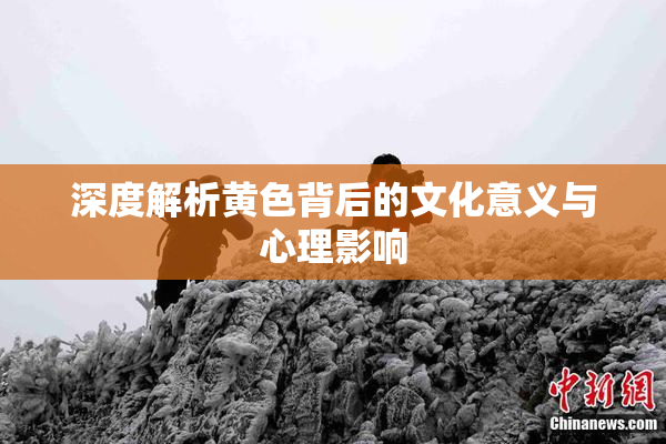 深度解析黄色背后的文化意义与心理影响