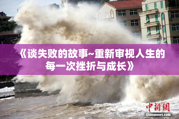 《谈失败的故事~重新审视人生的每一次挫折与成长》