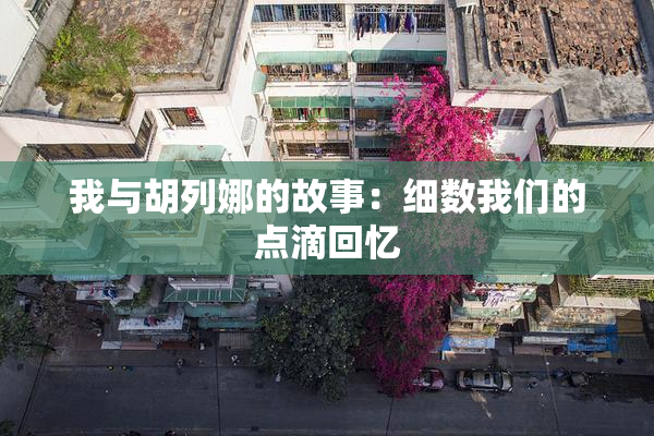 我与胡列娜的故事：细数我们的点滴回忆