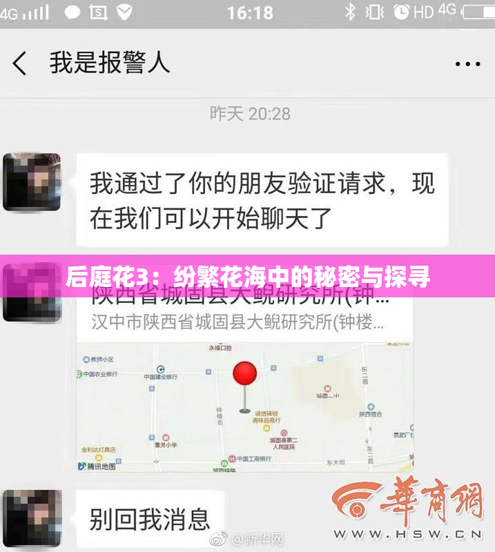 后庭花3：纷繁花海中的秘密与探寻