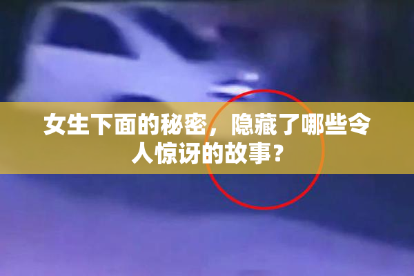 女生下面的秘密，隐藏了哪些令人惊讶的故事？