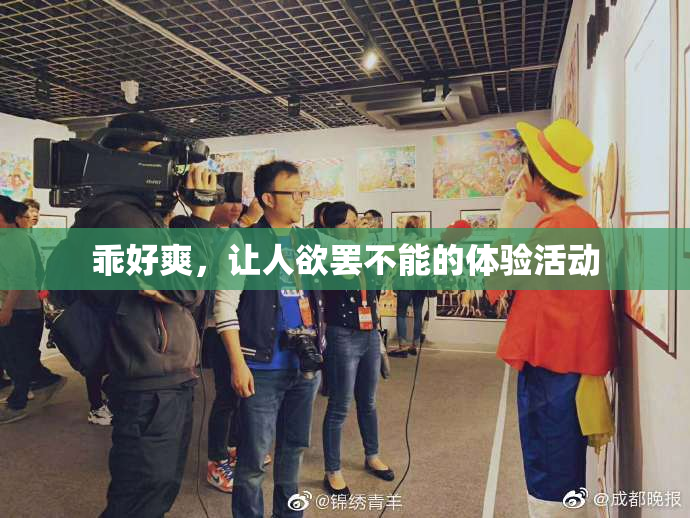 乖好爽，让人欲罢不能的体验活动