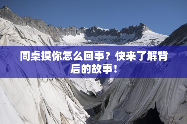 同桌摸你怎么回事？快来了解背后的故事！
