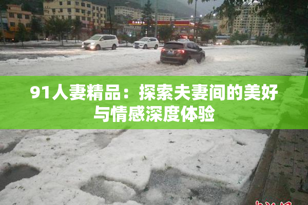 91人妻精品：探索夫妻间的美好与情感深度体验
