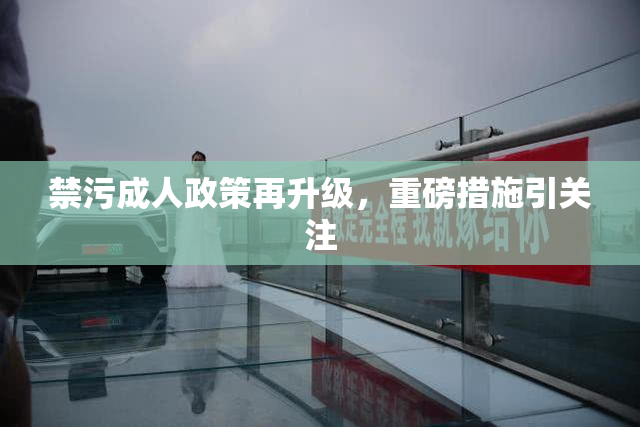 禁污成人政策再升级，重磅措施引关注