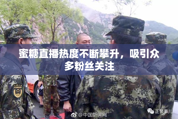 蜜糖直播热度不断攀升，吸引众多粉丝关注