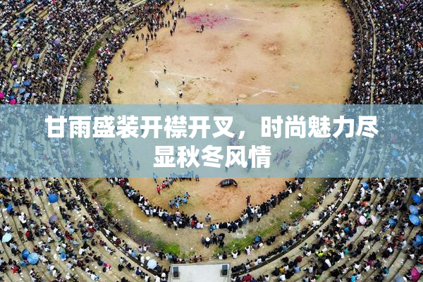 甘雨盛装开襟开叉，时尚魅力尽显秋冬风情