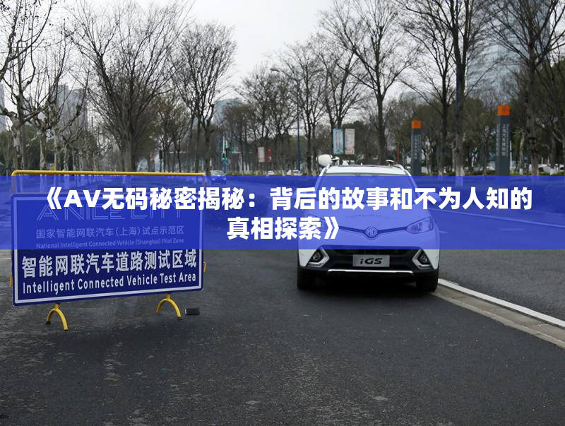 《AV无码秘密揭秘：背后的故事和不为人知的真相探索》