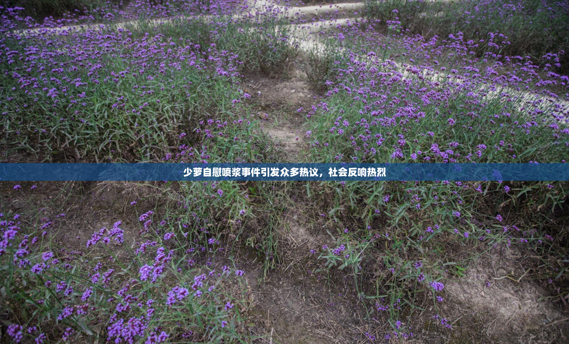 少萝自慰喷浆事件引发众多热议，社会反响热烈