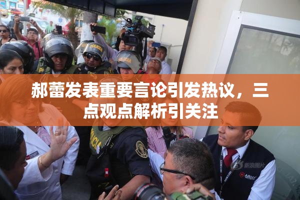 郝蕾发表重要言论引发热议，三点观点解析引关注